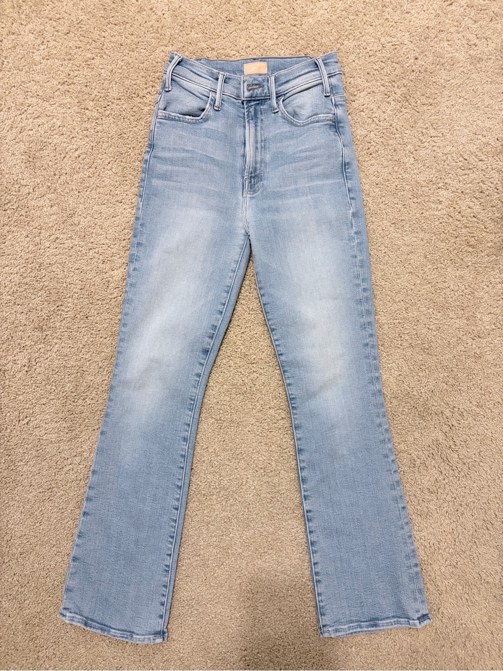 Mother The Hustler Ankle Jeans Size 23 California Cruiser Light Blue